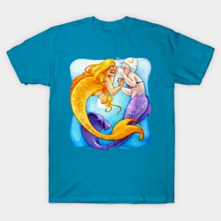 Sun & Moon Mermaids T-Shirt